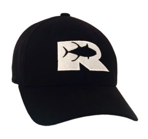 RO Fitted Black Cotton Hat