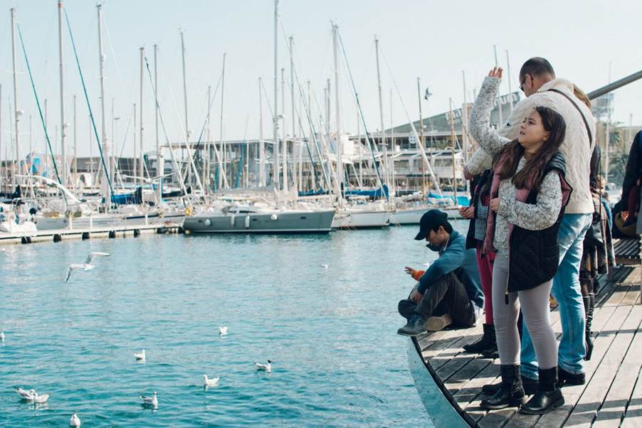 A family going on a sportfishing in Cabo San Lucas by booking a luxury yacht charter.