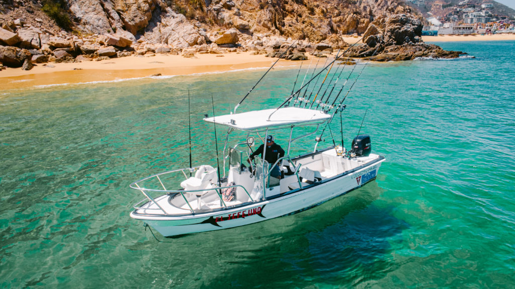 Panga fishing in Cabo San Lucas