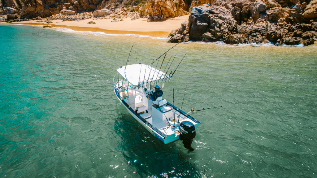 Panga fishing in Cabo San Lucas