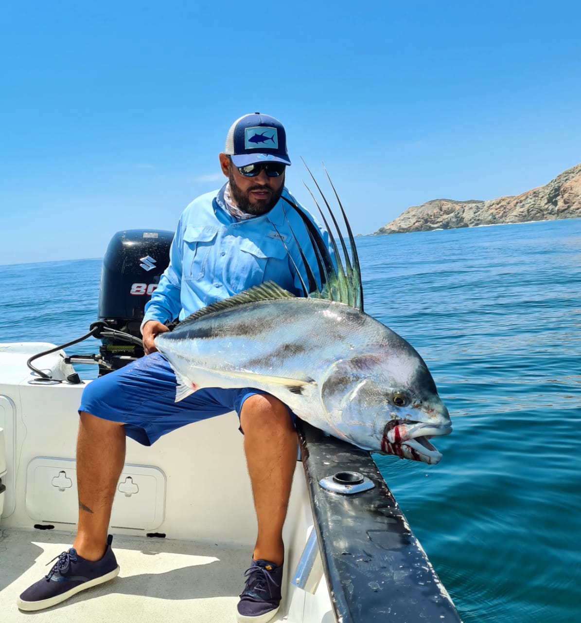 Fishing for roosterfish in Cabo San Lucas