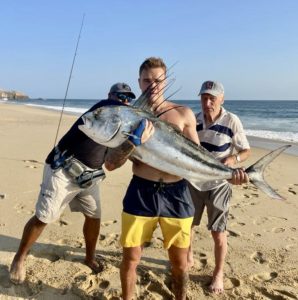 Surf fishing in Cabo San lucas