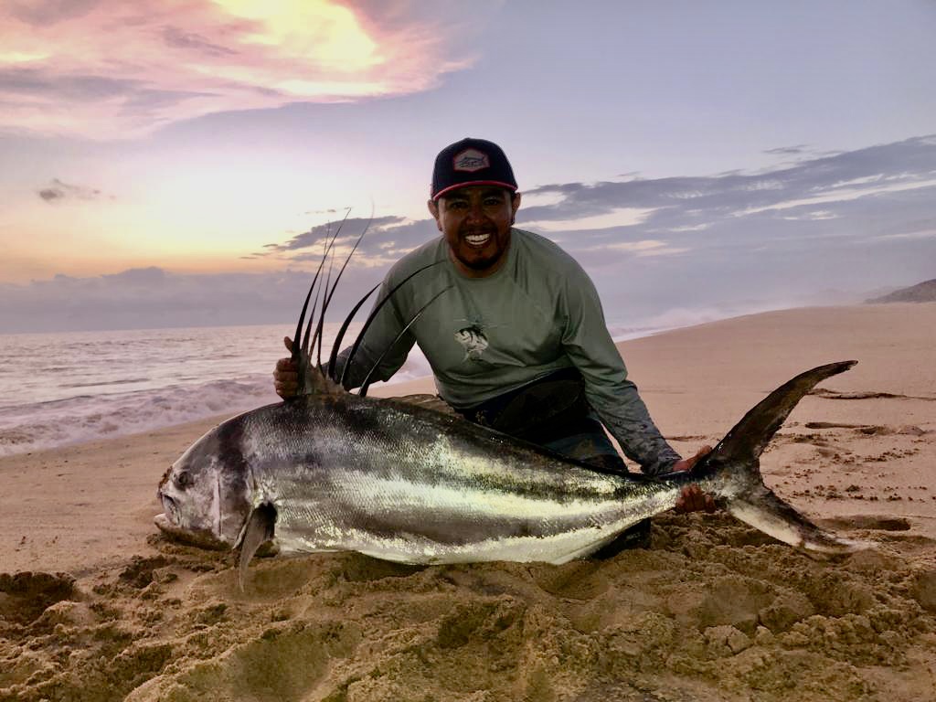 Surf fishing in Cabo San Lucas