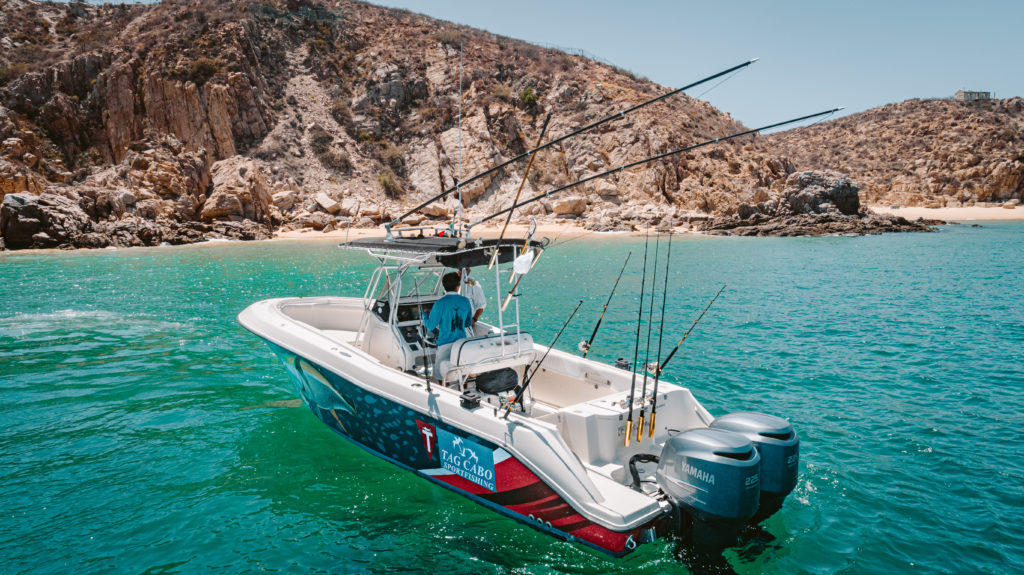 Fishing on a Center Console in Cabo San Lucas